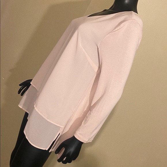 Michael Kors Blush V-Neck Blouse - Picture 5 of 11